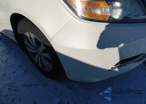 2014 Honda Odyssey Ex-L from USA, damaged, VIN 5FNRL5H62EB064098